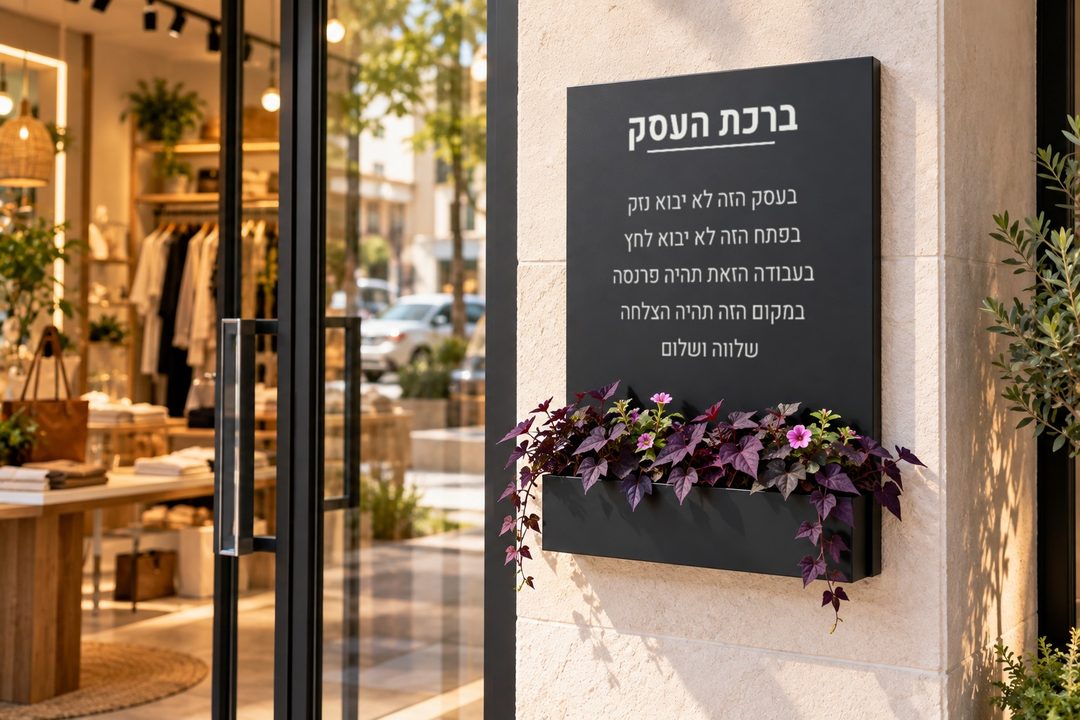 ברכת העסק